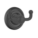 Emtek 2609 Traditional Brass Double Hook with Regular Rosette