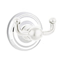 Emtek 2609 Traditional Brass Double Hook with Regular Rosette