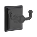 Emtek 2609 Traditional Brass Double Hook with Brass Wilshire Rosette