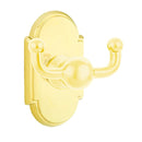 Emtek 2609 Traditional Brass Double Hook with