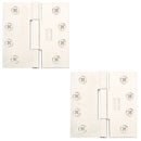 Emtek 96315 Brass, Square Barrel, Heavy Duty Hinge