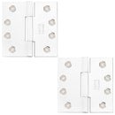 Emtek 96315 Brass, Square Barrel, Heavy Duty Hinge