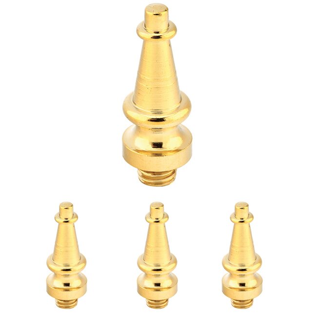 Emtek Steeple Tip Sets Solid Brass Heavy Duty Plain or Ball Bearing Hinges