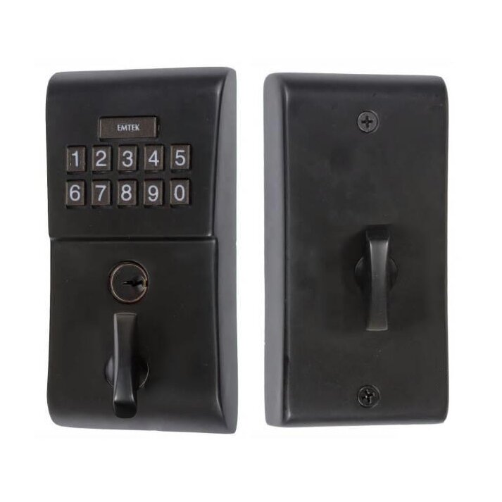 Emtek Modern Style Electronic Keypad Deadbolt