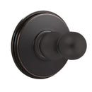 Emtek 2608 Traditional Brass Single Hook with Watford Rosette