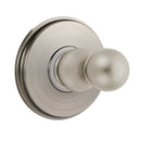 Emtek 2608 Traditional Brass Single Hook with Watford Rosette