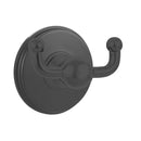 Emtek 2609 Traditional Brass Double Hook with Brass Watford Rosette