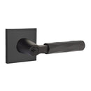 Emtek L Square tribeca Key In Lever Lockset Dummy, Pair with Square Rosette
