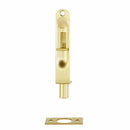 Emtek 8502 Door Flush Bolts with 5/8" Radius Corners, 6" Dimension