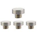 Emtek Button Tip Sets Solid Brass Heavy Duty or Ball Bearing Hinges