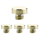 Emtek Button Tip Sets Solid Brass Heavy Duty or Ball Bearing Hinges