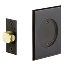 Emtek Tubular Rectangular Pocket Door Locks