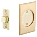 Emtek Tubular Rectangular Pocket Door Locks