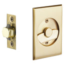 Emtek Tubular Rectangular Pocket Door Locks