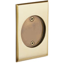 Emtek Tubular Rectangular Pocket Door Locks