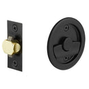 Emtek Tubular Square & Round Pocket Door Locks