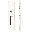 Emtek Narrow Modern Rectangular Pocket Door Mortise Lock