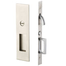 Emtek Narrow Modern Rectangular Pocket Door Mortise Lock