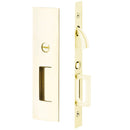 Emtek Narrow Modern Rectangular Pocket Door Mortise Lock