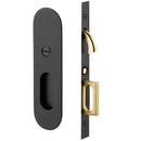 Emtek Narrow Oval Pocket Door Mortise Lock