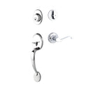 Yale Maguire Entry Set with Farmington Lever Single Cylinder (Exterior + Interior)