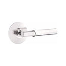 Emtek Myles Lever with Modern Rosette Concealed Screws