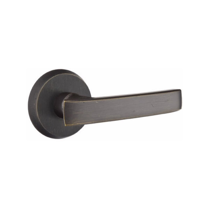 Emtek Sandcast Bronze Yuma Lever Concealed Screws with