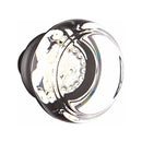 Emtek Single Cylinder Transitional Heritage Monolithic Handleset EMPowered Motorized Smart Lock Upgrade With Georgetown Glass Knob