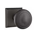 Emtek Sandcast Bronze Butte Knob Concealed Screws with