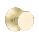 Emtek Octagon Concealed Screws Knob with Modern Rosette