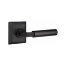 Emtek Select L-Square Smooth Lever Concealed Screws with Quincy Rosette