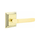 Emtek Milano Lever Concealed Screws with Wilshire Rosette