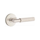 Emtek Select T-BAR Faceted Lever Concealed Screws with Disk Rosette