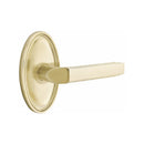 Emtek Milano Lever Concealed Screws with Oval Rosette