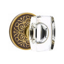 Emtek Windsor Knob Concealed Screws With Lancaster Rosette