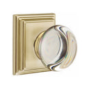 Emtek Providence Knob Concealed Screws With Wilshire Rosette