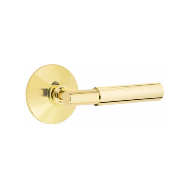 Emtek Myles Lever with Modern Rosette Concealed Screws