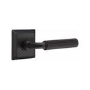 Emtek Select R-BAR Faceted Lever Concealed Screws with Quincy Rosette