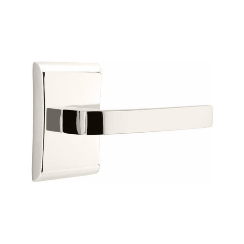 EMTEK Breslin Lever Concealed Screws with Neos Rosette