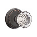 Emtek Astoria Knob Concealed Screws With Rope Rosette