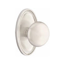 Emtek Providence Knob Concealed Screws With Oval Rosette
