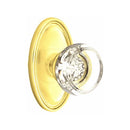 Emtek Georgetown Knob Concealed Screws With Oval Rosette