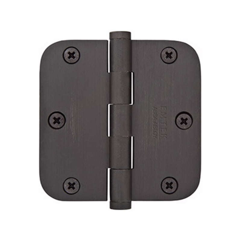 Emtek Steel Plain Bearing Hinge with 1/4" Radius Corners