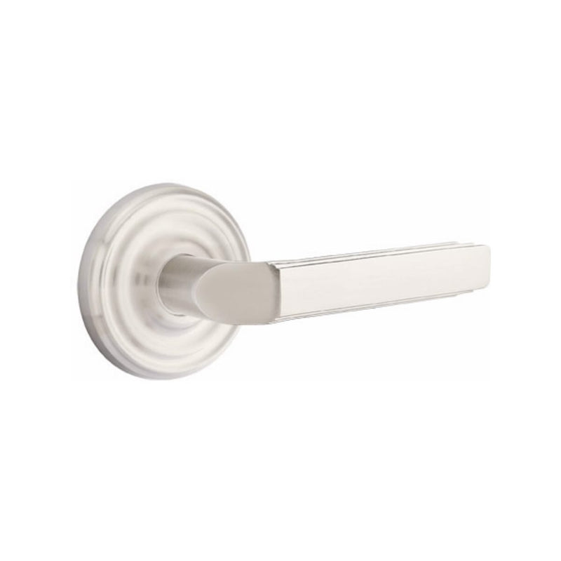 Emtek Milano Lever Regular Concealed Screws with Oval Rosette
