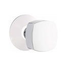 Emtek Freestone Concealed Screws Knob with Modern Rosette