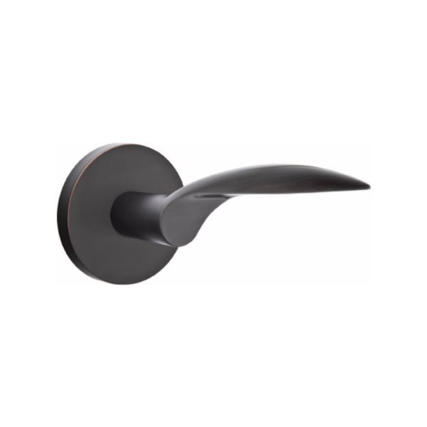 Emtek Mercury Lever with Disk Rosette Concealed Screws