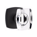 Emtek Windsor Knob Concealed Screws with Urban Modern Rosette