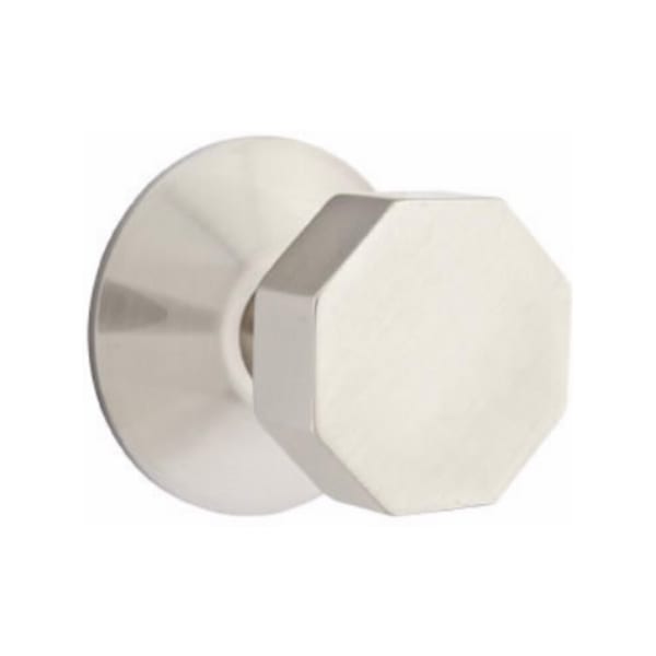 Emtek Octagon Knob with Modern Rosette