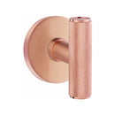 Emtek Ace Knurled Knob with Disk Rosette