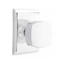 Emtek Freestone Knob Concealed Screws with Neos Rosette